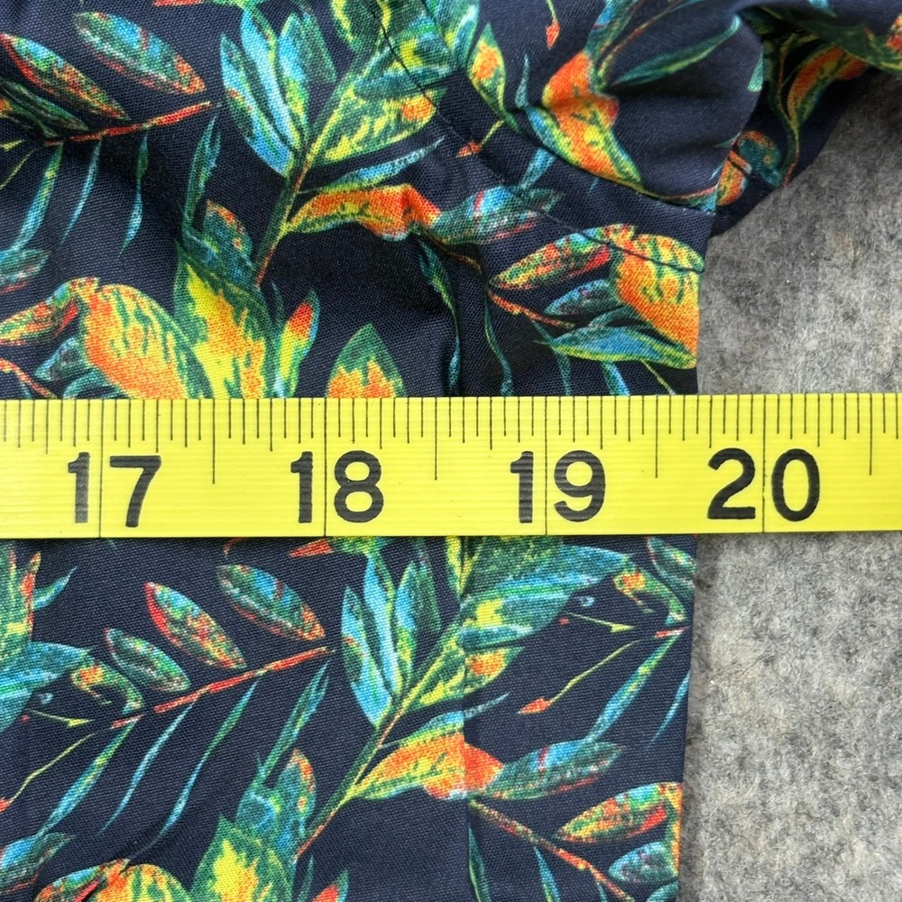 Heritage Report Collection Short Sleeve Shirt Mens S Multicolor Tropical NEW - Picture 7 of 8